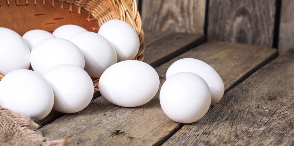 White Organic Eggs