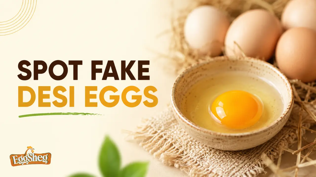How to Spot Fake Desi Eggs | Egg Sheg