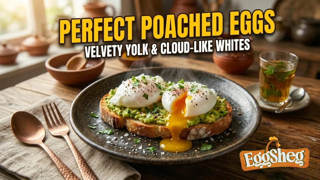Perfect Poached Eggs Recipe | Egg Sheg
